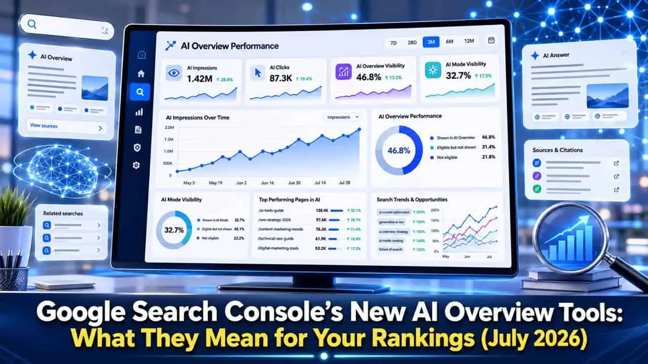 Google Search Console's New AI Overview Tools: What They Mean for Your Rankings (July 2026)